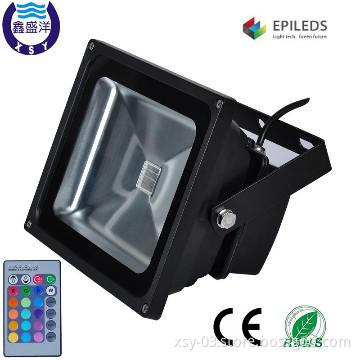 30W IP65 RGB LED Floodlight with CE RoHS, RF control,3 years warranty